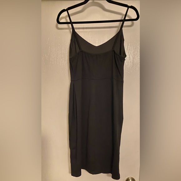 Amazon Women's Spaghetti Straps Deep V Neck Rouched Bodycon Dress - Picture 3 of 3